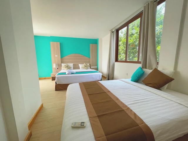фотографии отеля Kue Hotels (ex. Aquzz inn Maafushi; Beachwood Maafushi) изображение №15