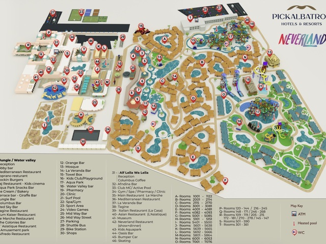 фотографии Pickalbatros Jungle Aqua Park Resort - Neverland Hurghada изображение №8