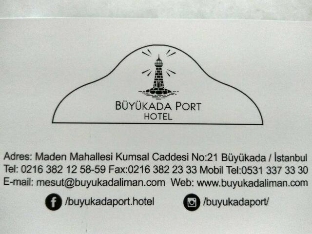 фотографии отеля Buyukada Port Hotel изображение №23