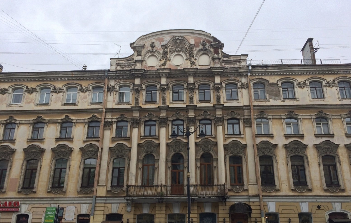 Доходный дом Кудрявцевой в Санкт-Петербурге. Доходный дом Эйлерса. Марата 14. Марата 11.